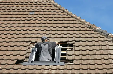 Pose de velux - Henridorff